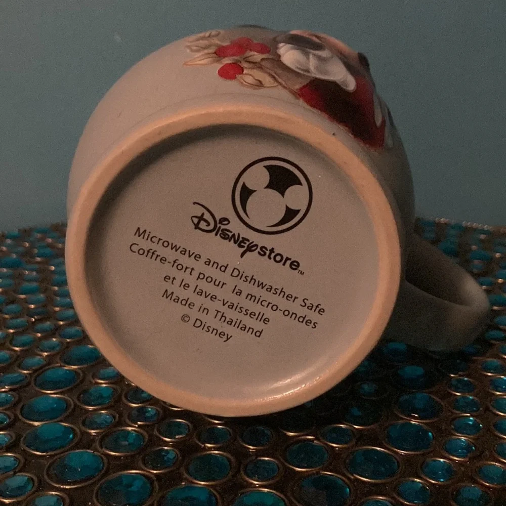 Disney Mickey and Minnie Mouse Mug Trio - Black, Light Blue, Pink - Picture 8 of 12